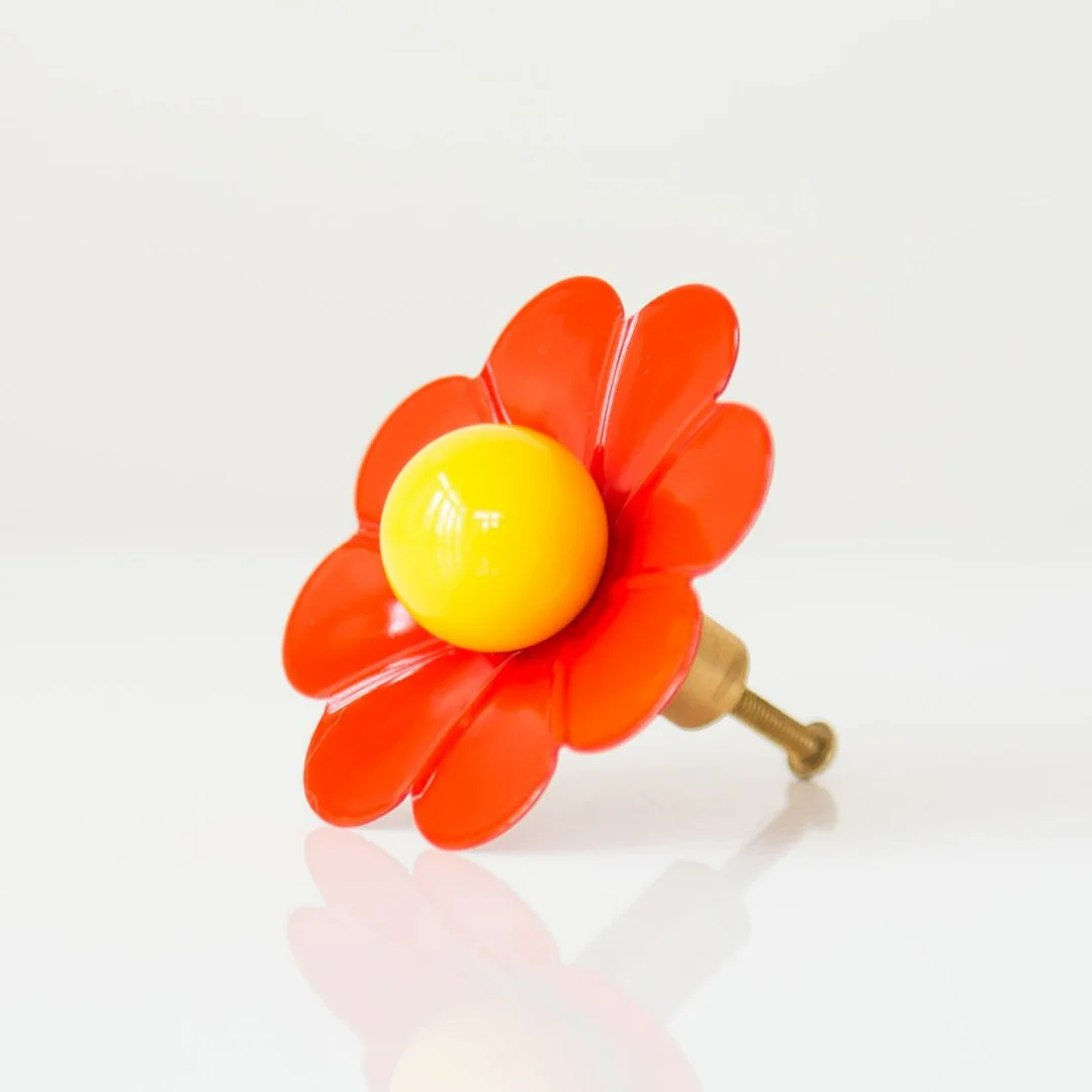 Daisy Drawer Pull with a Ball - Image 11