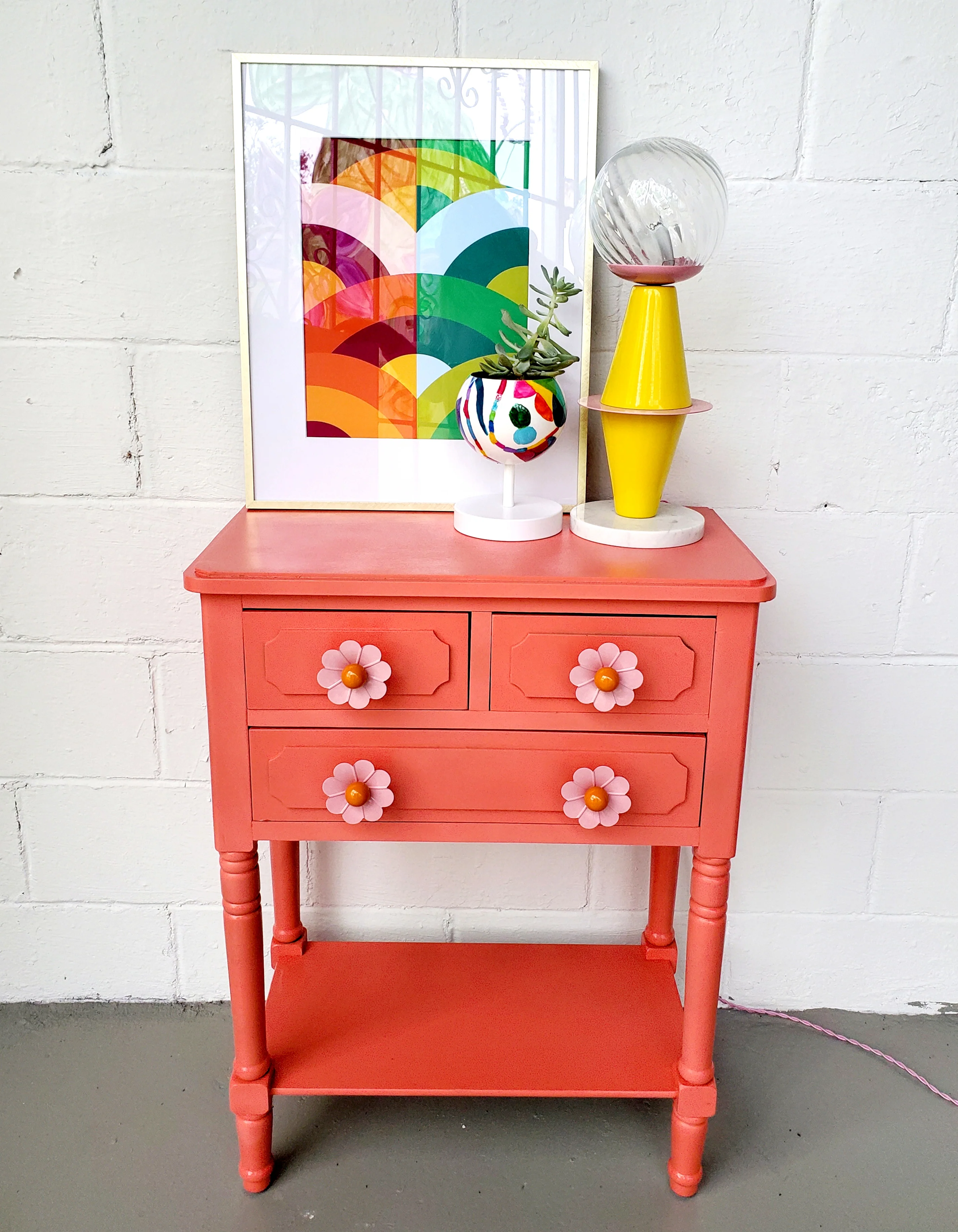 Daisy Drawer Pull with a Ball - Image 66