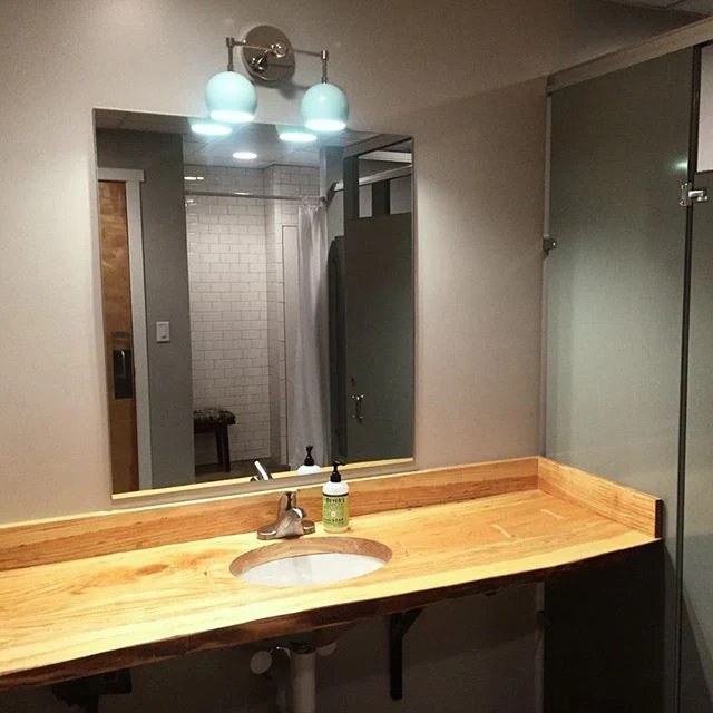 Double Loa Sconce with Mint Shades - Image 16