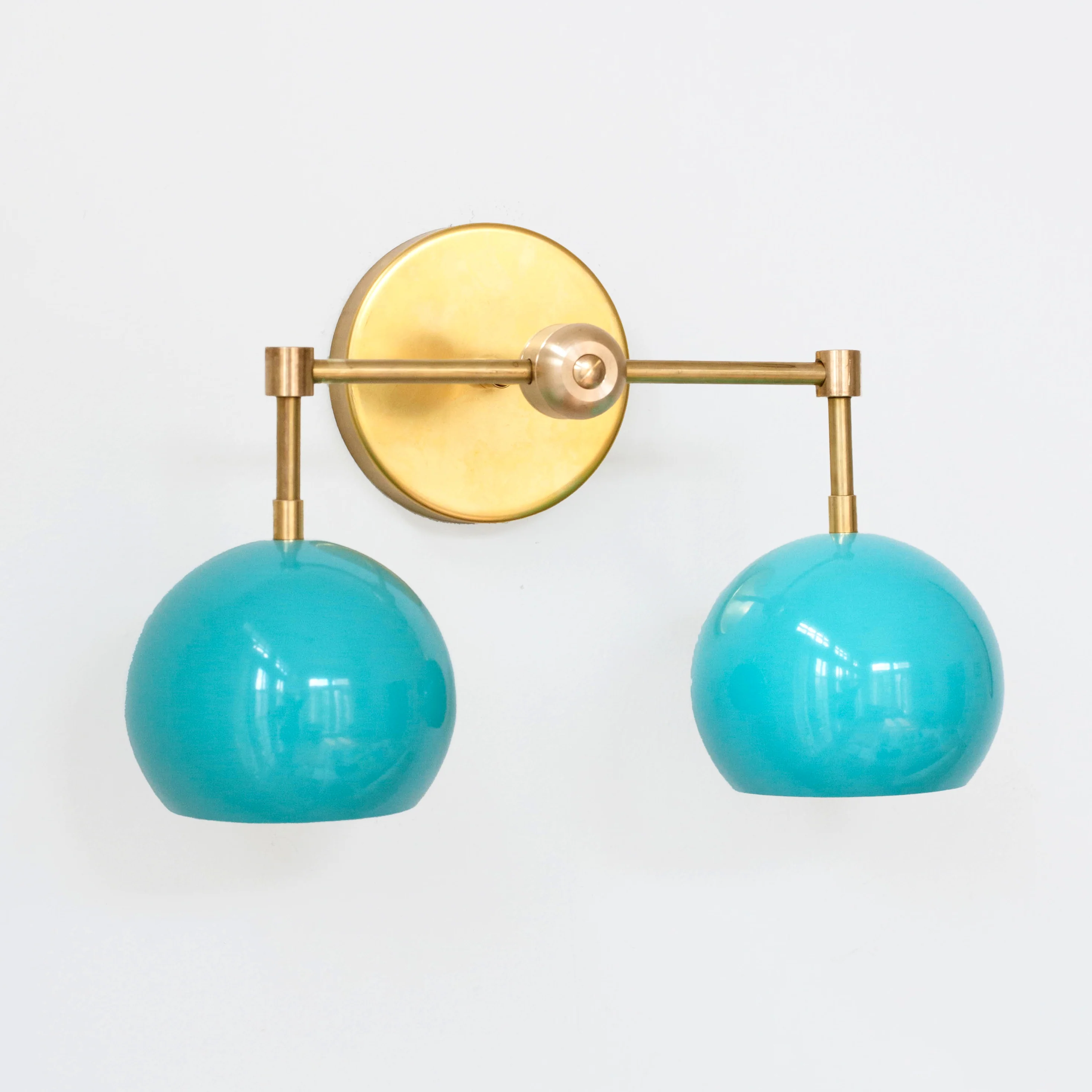 Double Loa Sconce with Poolside Shades - Image 11