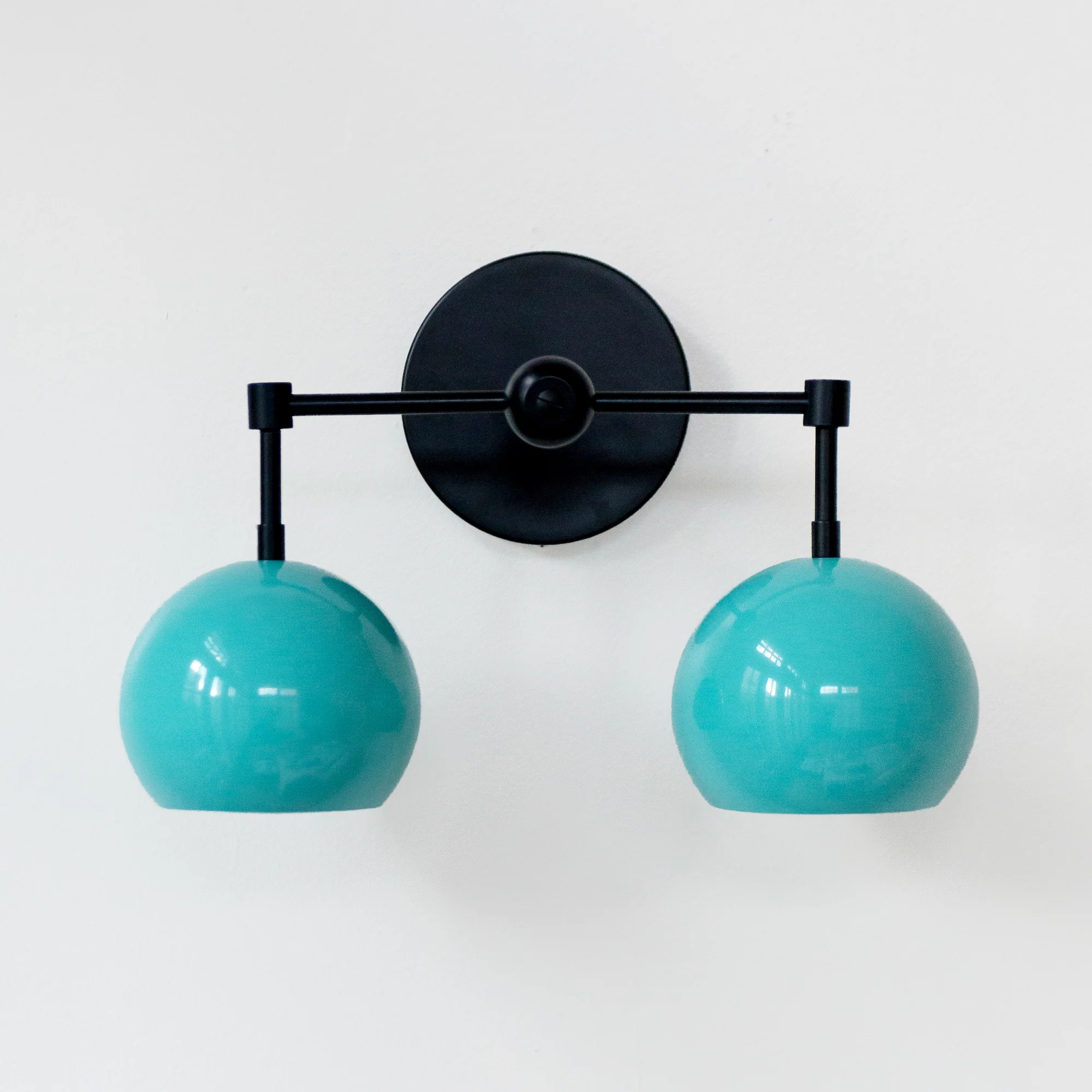 Double Loa Sconce with Poolside Shades - Image 3