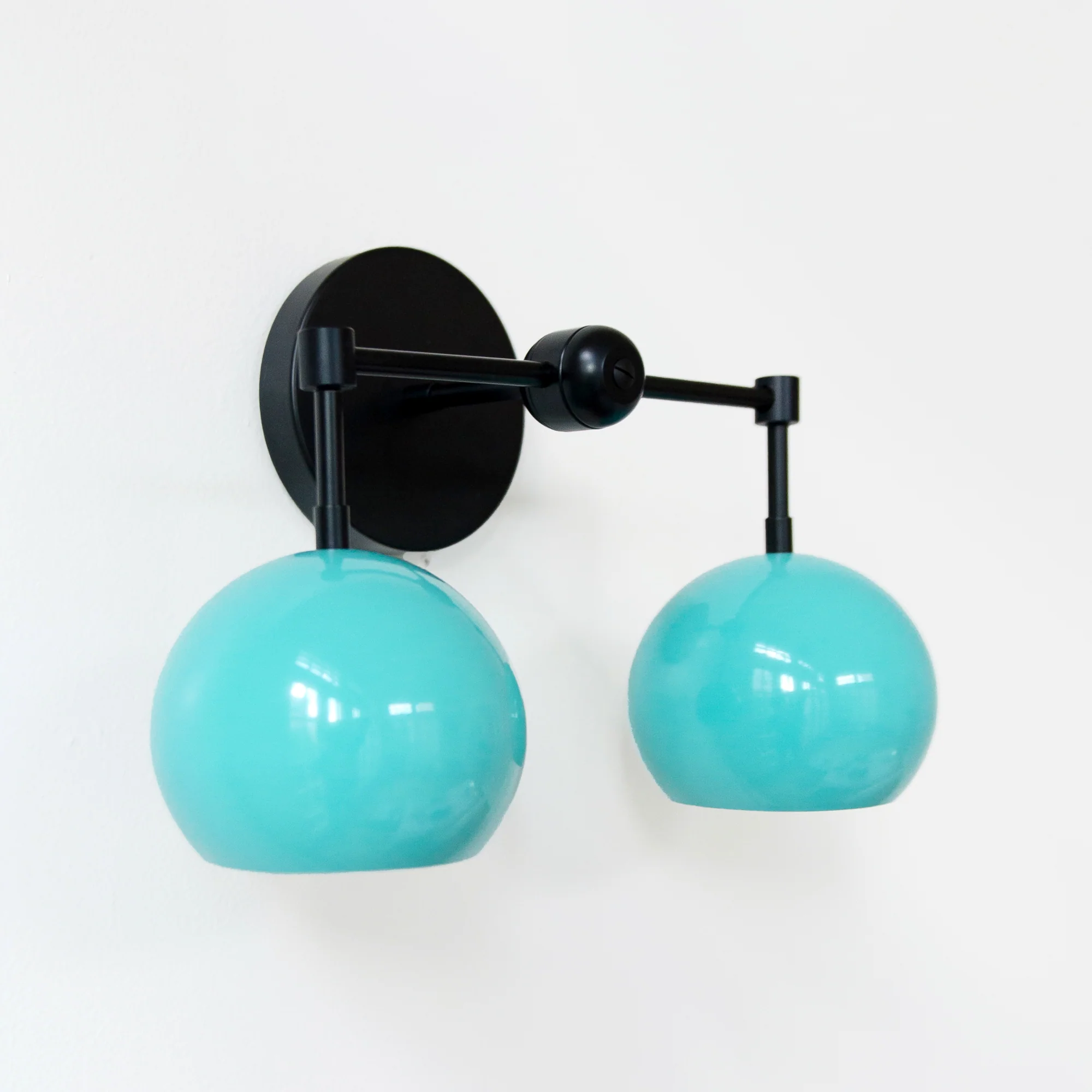 Double Loa Sconce with Poolside Shades - Image 6