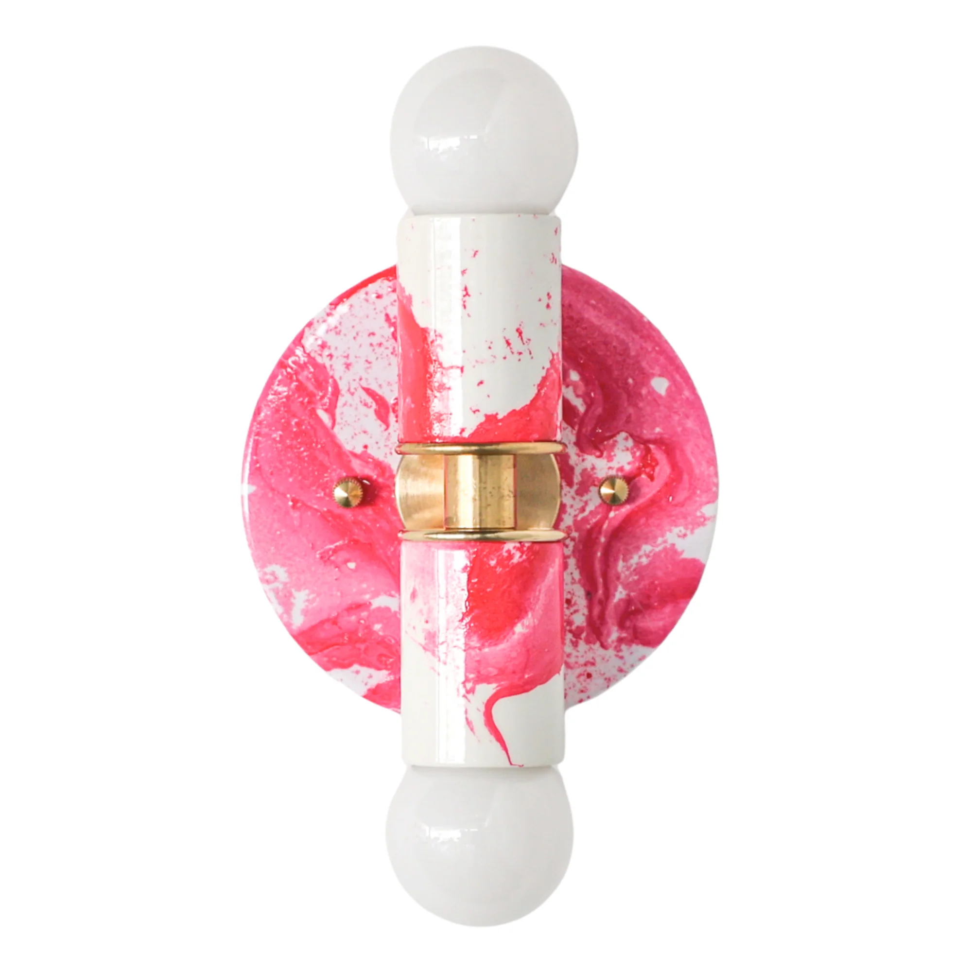 Marbled Thalia Sconces