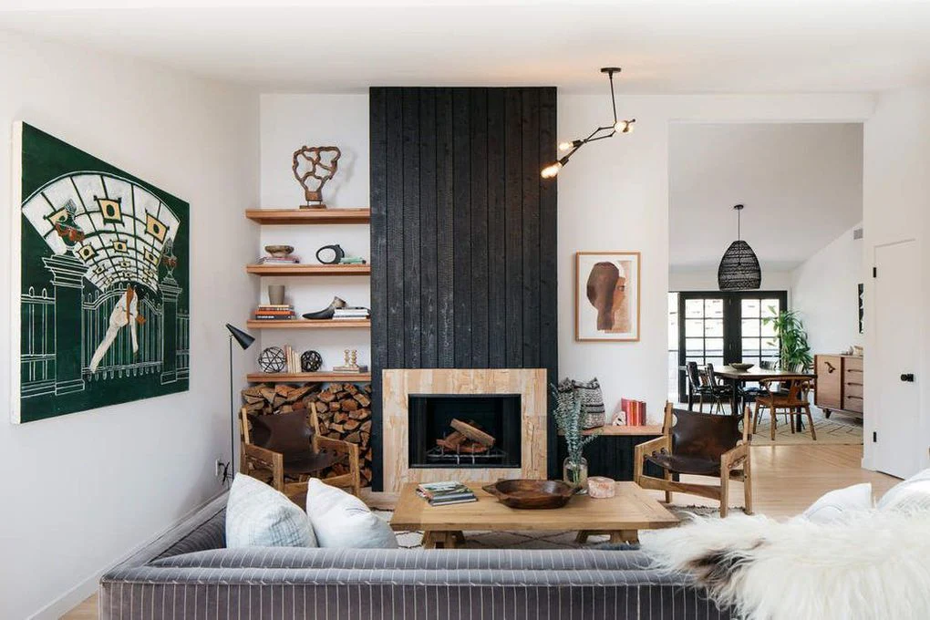 Linden Chandelier: Modern 5-light Asymmetric Chandelier - Image 3