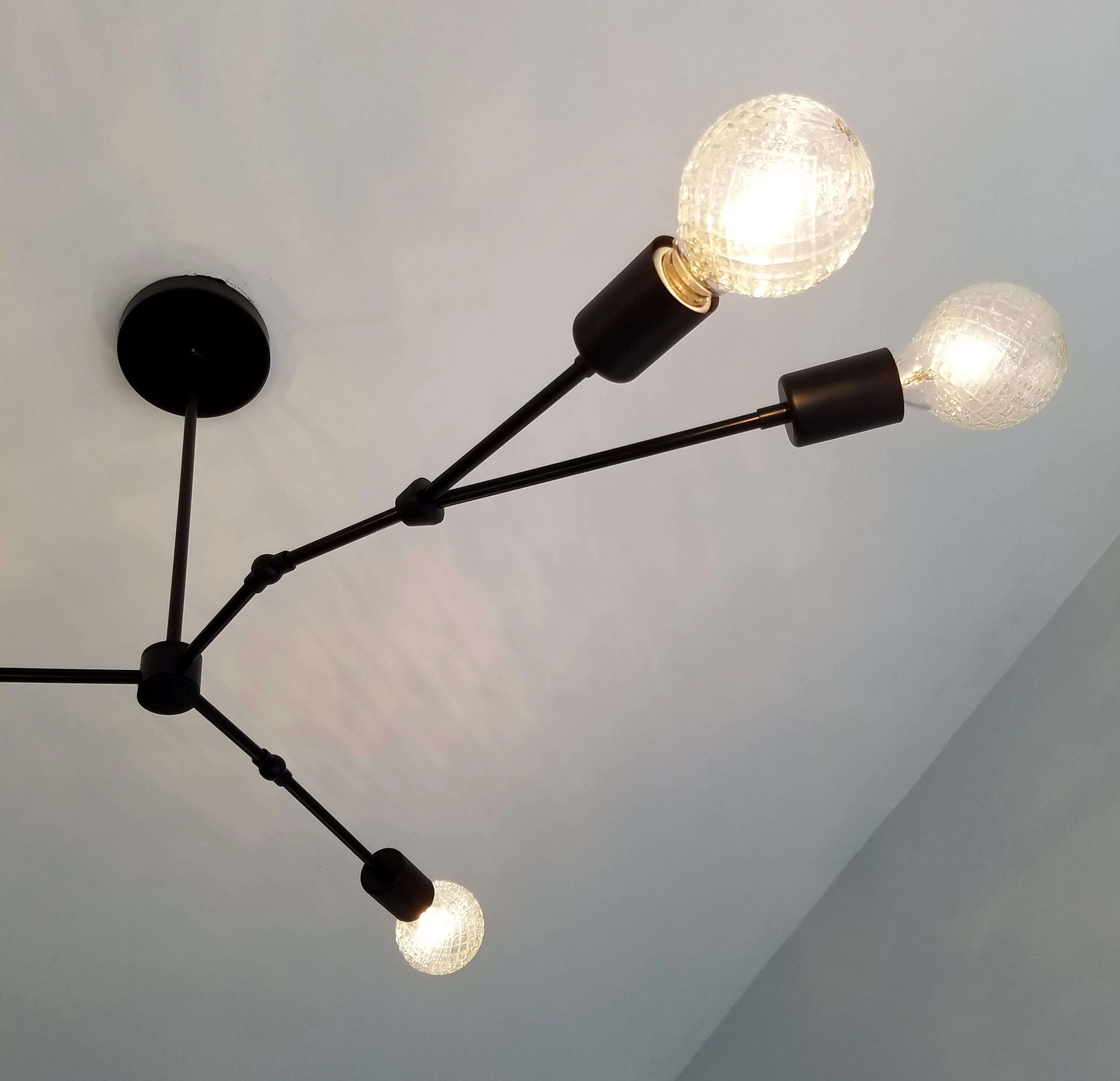 Linden Chandelier: Modern 5-light Asymmetric Chandelier - Image 6