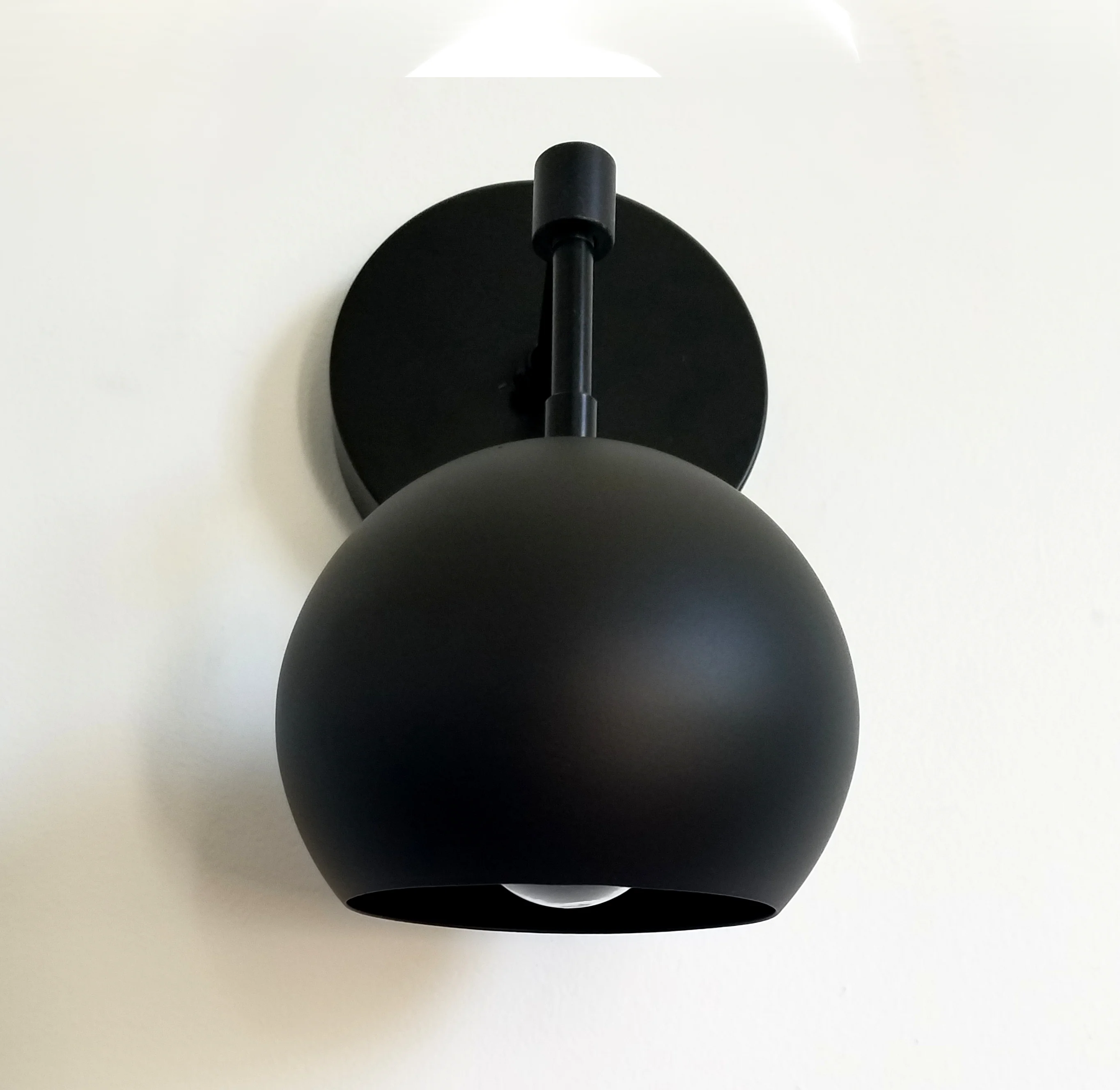 Loa Sconce with Matte Black Shade - Image 12