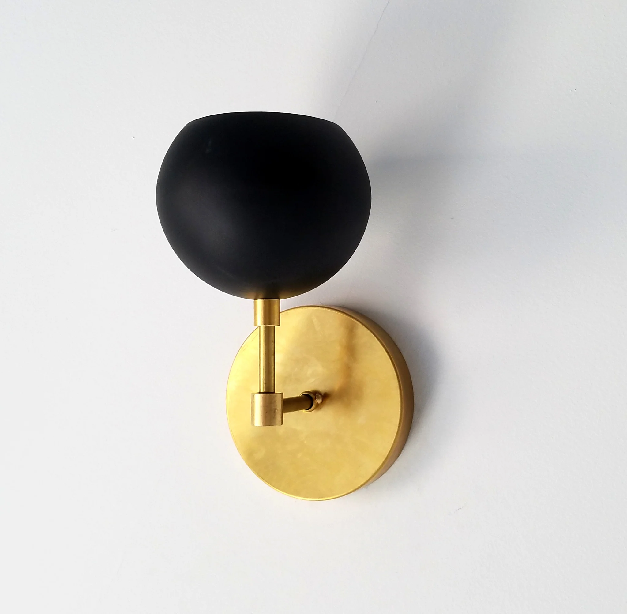Loa Sconce with Matte Black Shade - Image 13