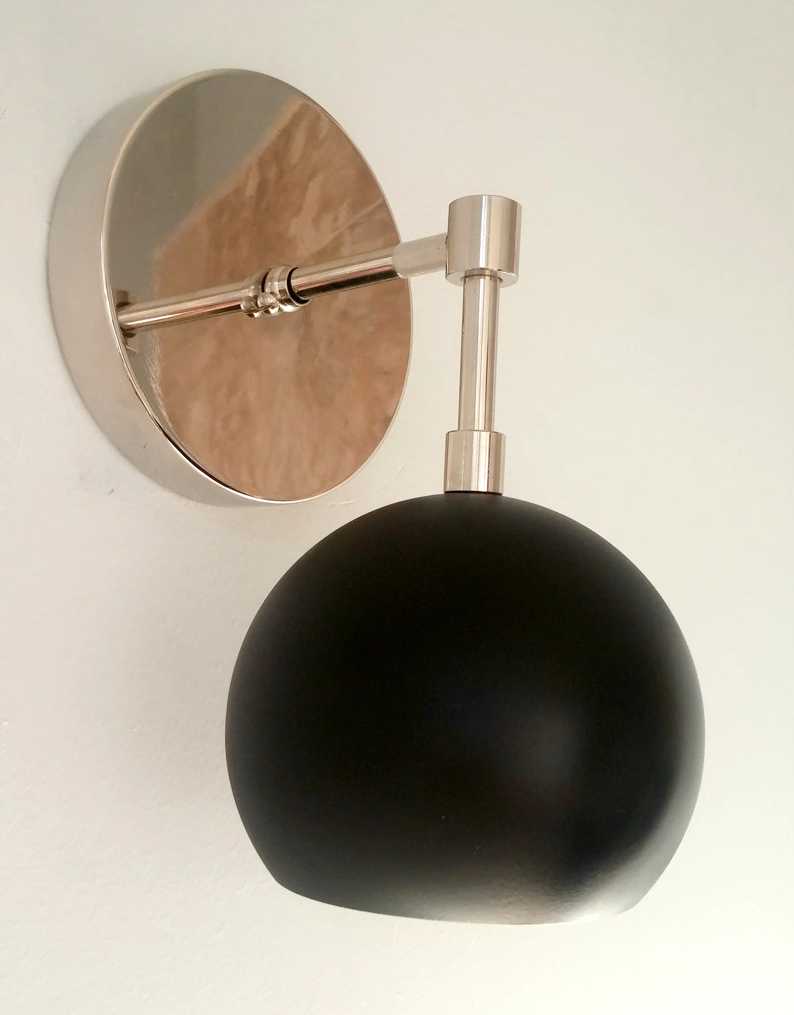Loa Sconce with Matte Black Shade - Image 14