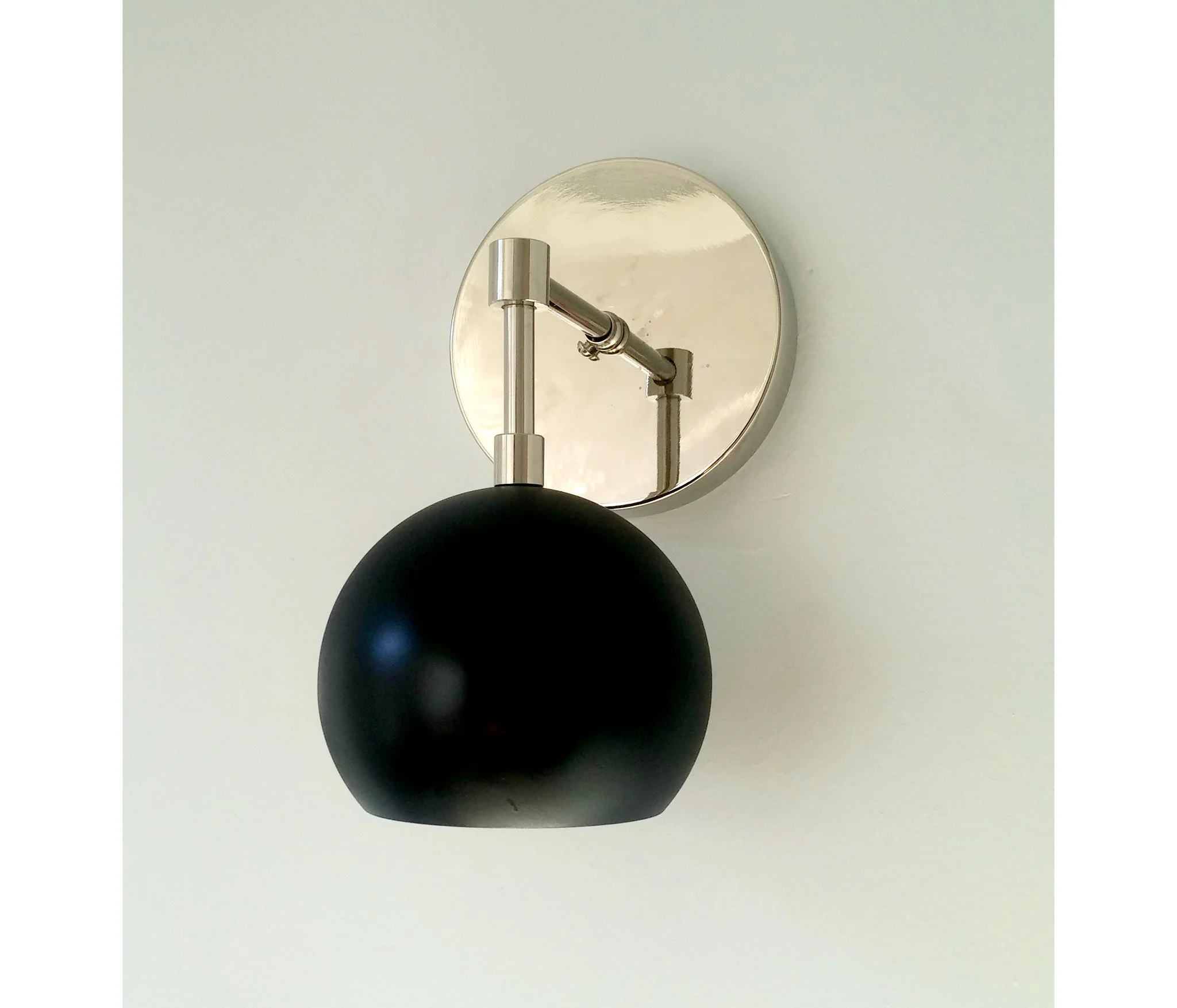Loa Sconce with Matte Black Shade - Image 9