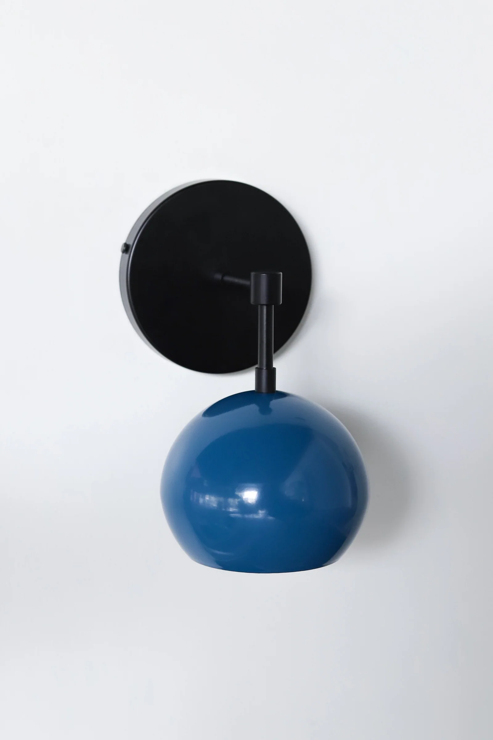 Loa Sconce with Denim Shade - Image 3