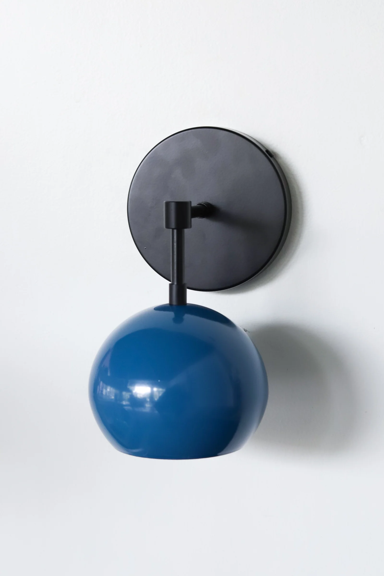 Loa Sconce with Denim Shade - Image 4