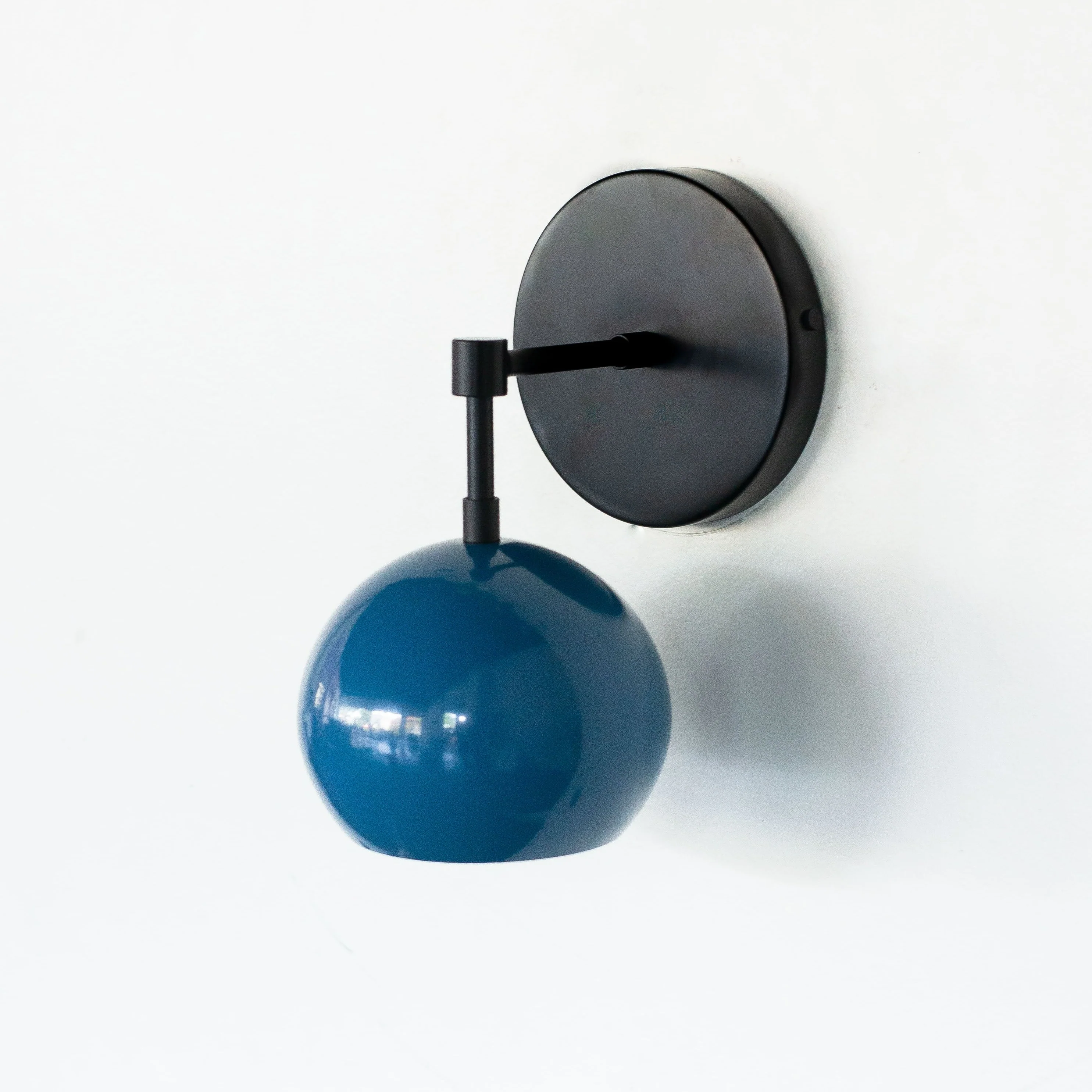 Loa Sconce with Denim Shade - Image 7