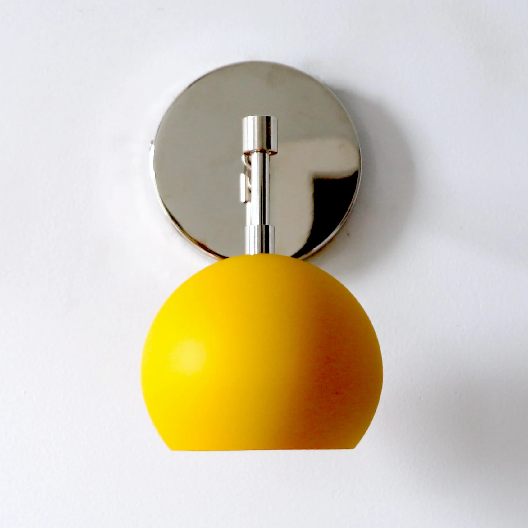 Loa Sconce with Matte Mustard Shade - Image 4