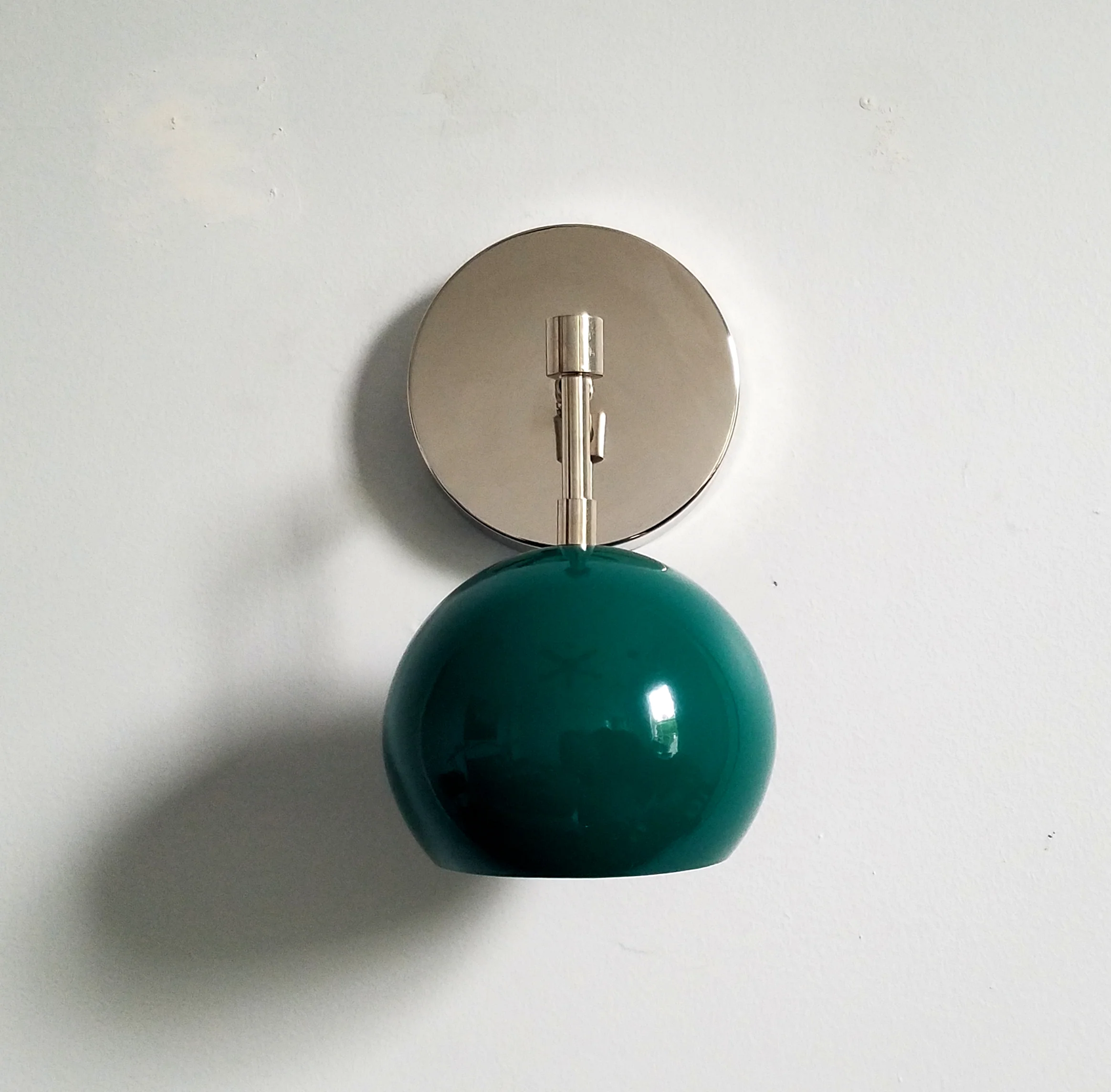 Loa Sconce with Mermaid Green Shade - Image 4