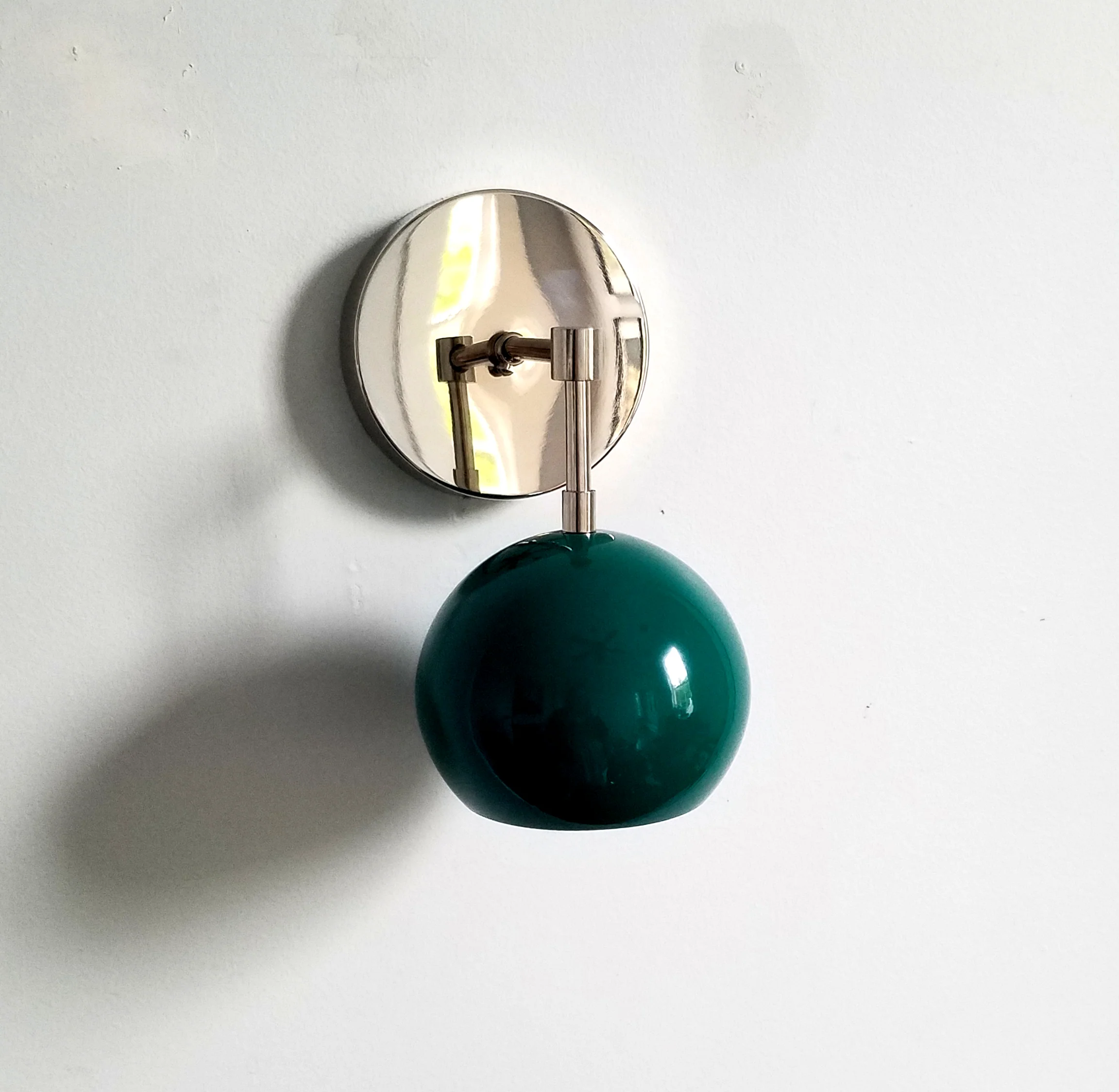 Loa Sconce with Mermaid Green Shade - Image 9