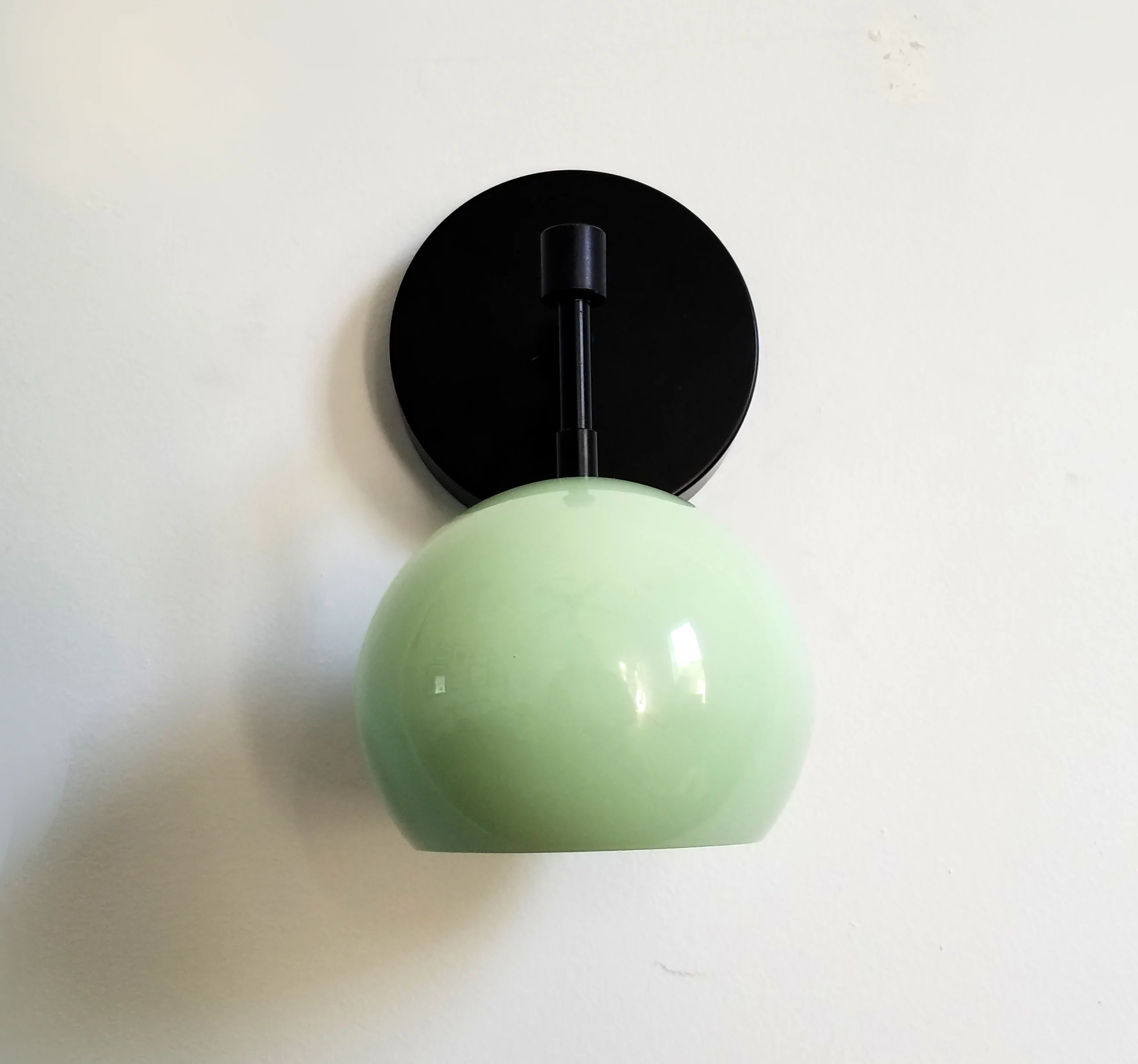 Loa Sconce with Mint Shade - Image 12