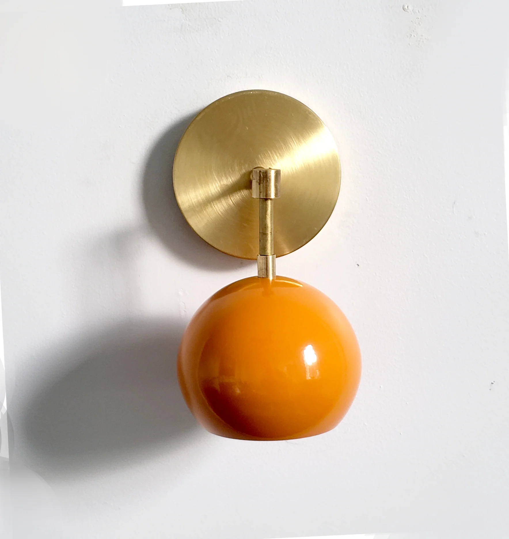 Loa Sconce with Orange Peel Shade - Image 6
