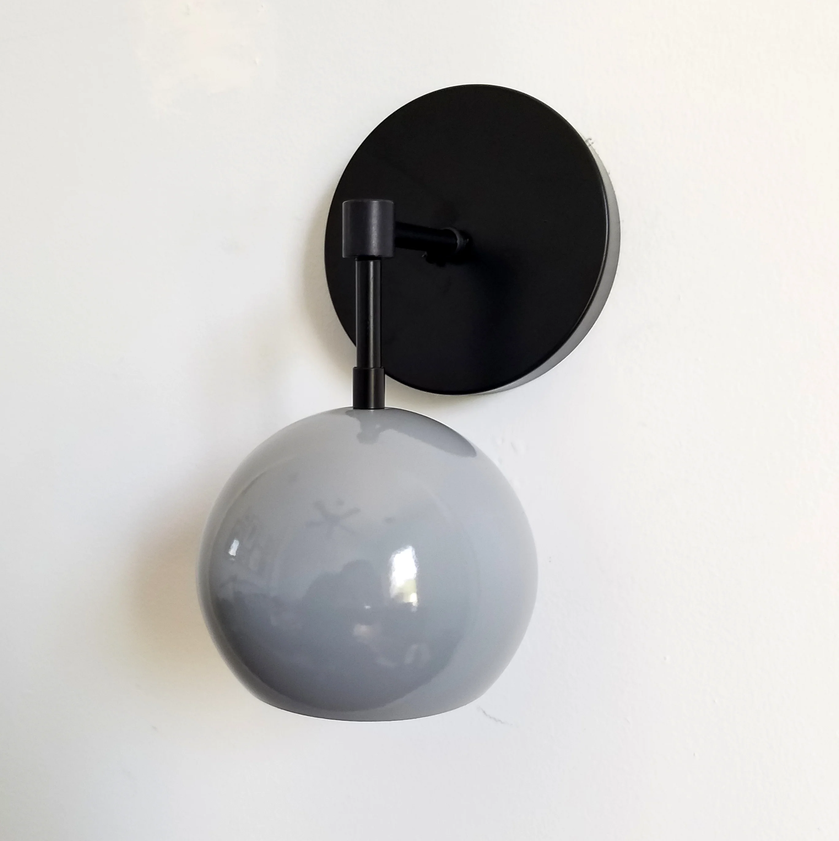 Loa Sconce with Slate Grey Shade - Image 6