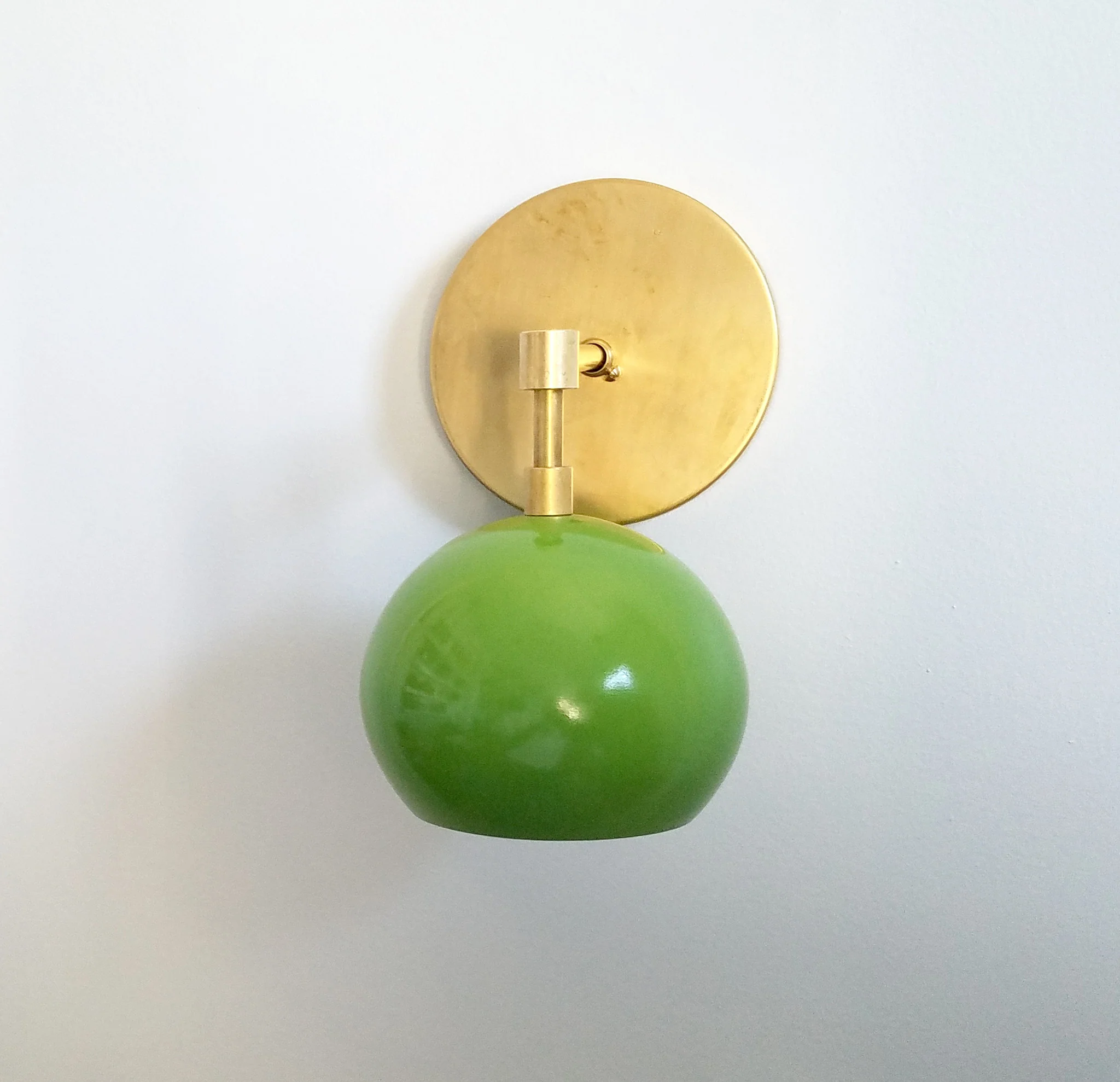 Loa Sconce with Spring Green Shade - Image 5