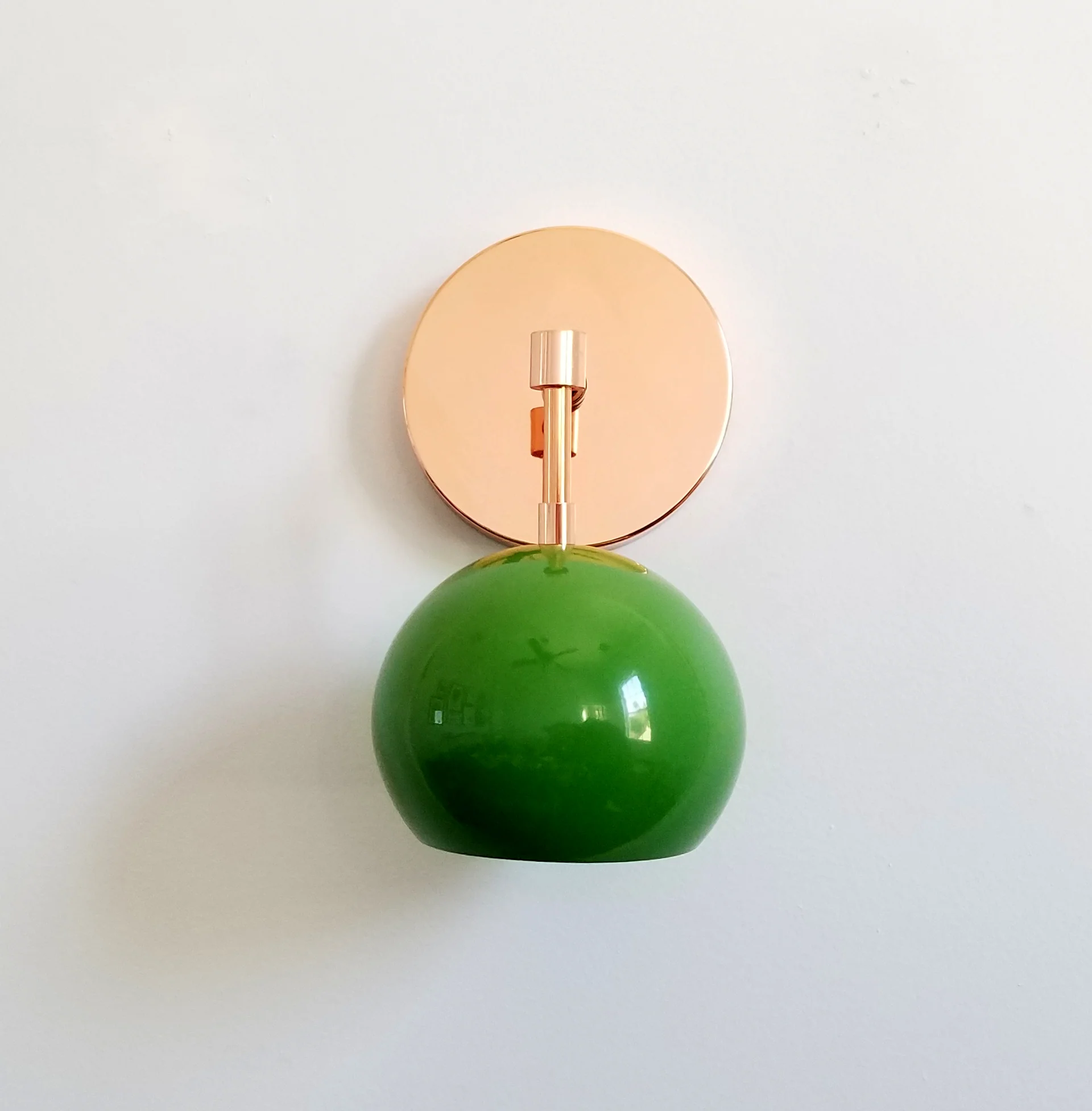 Loa Sconce with Spring Green Shade - Image 6