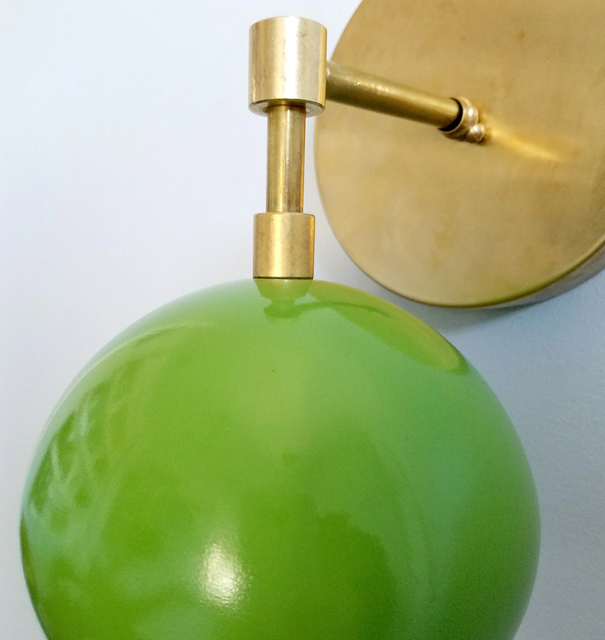 Loa Sconce with Spring Green Shade - Image 7