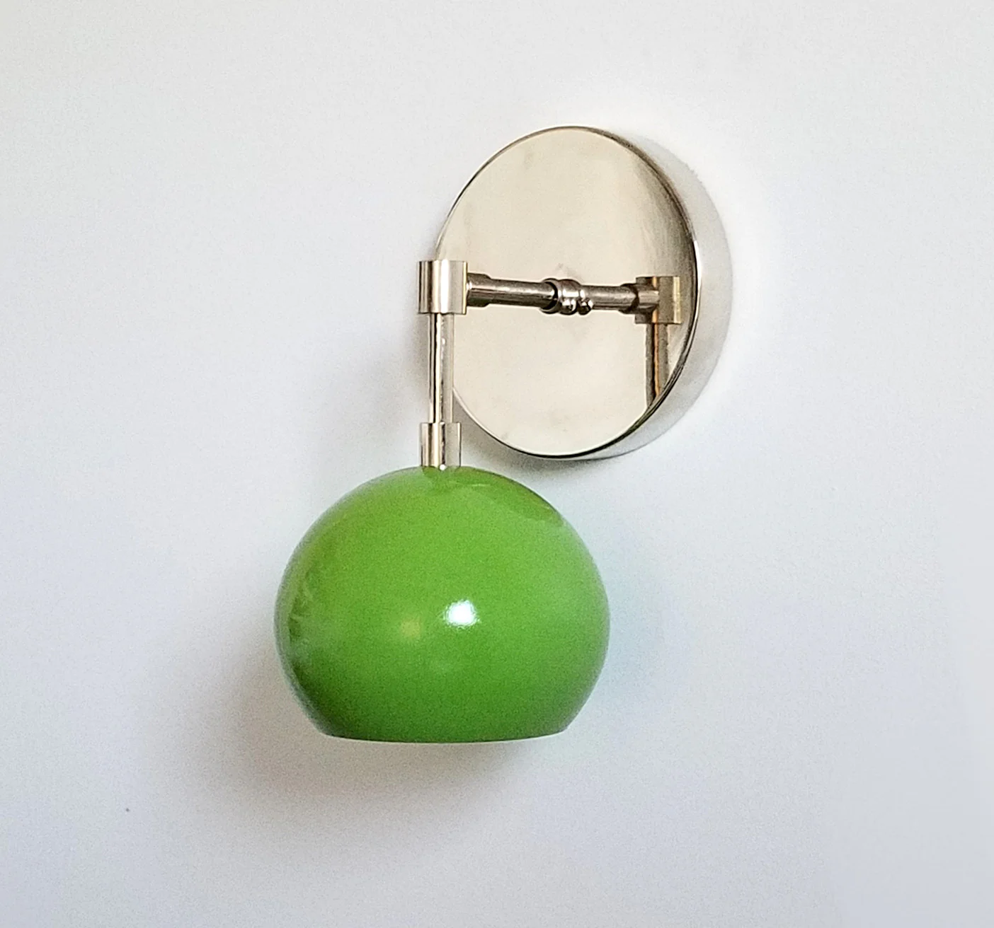 Loa Sconce with Spring Green Shade - Image 8