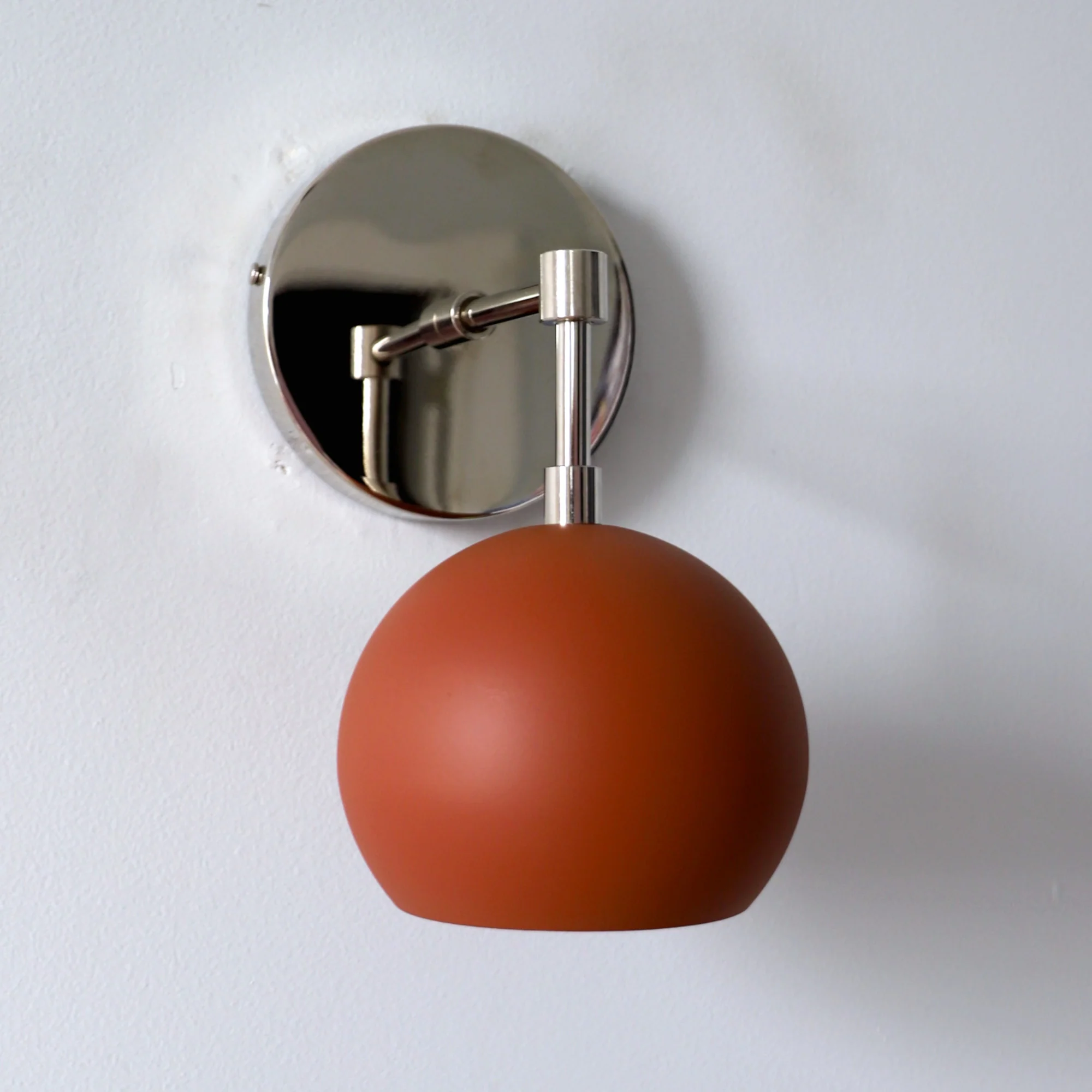 Loa Sconce with Terra Cotta Shade - Image 10