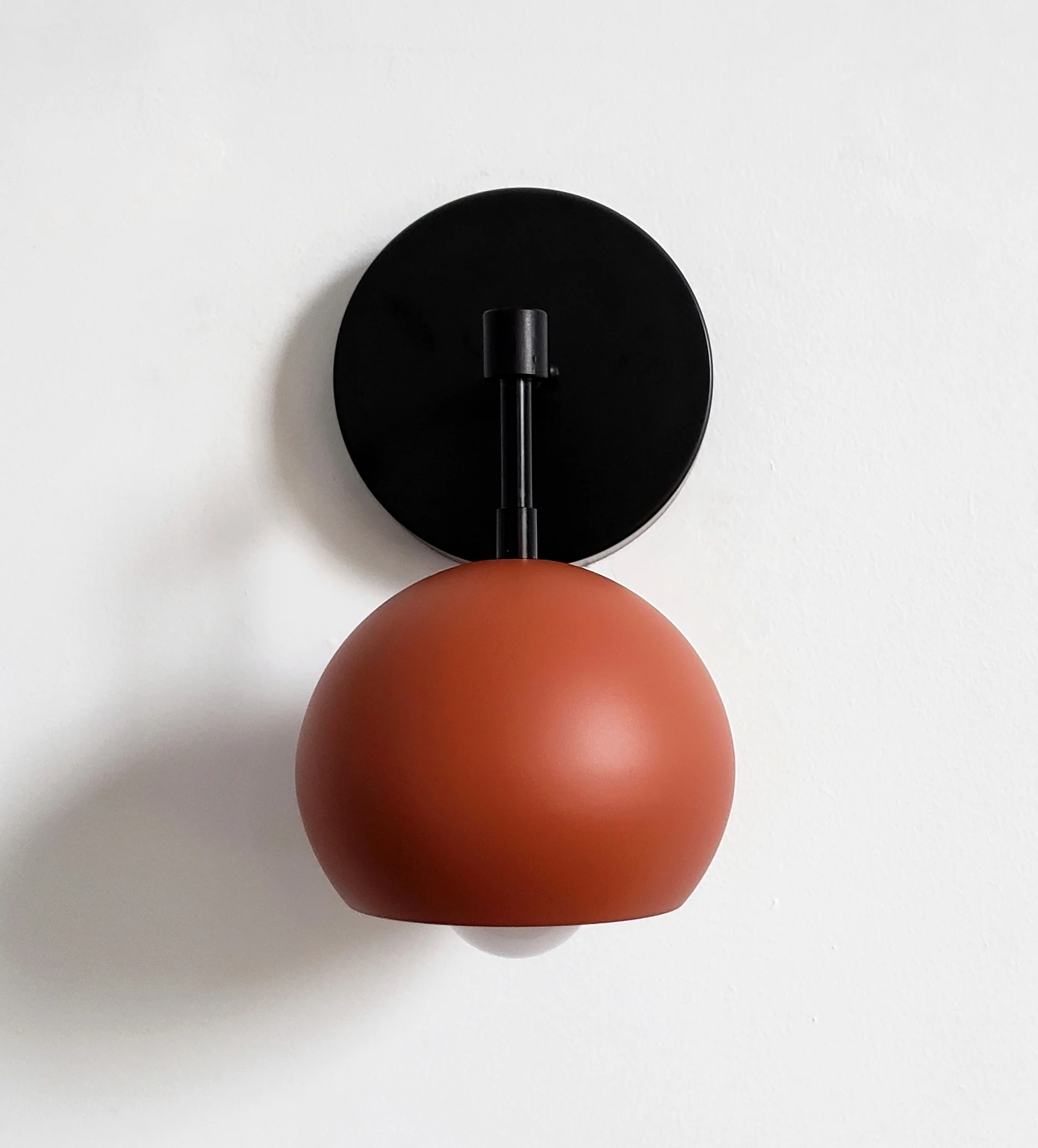 Loa Sconce with Terra Cotta Shade - Image 4