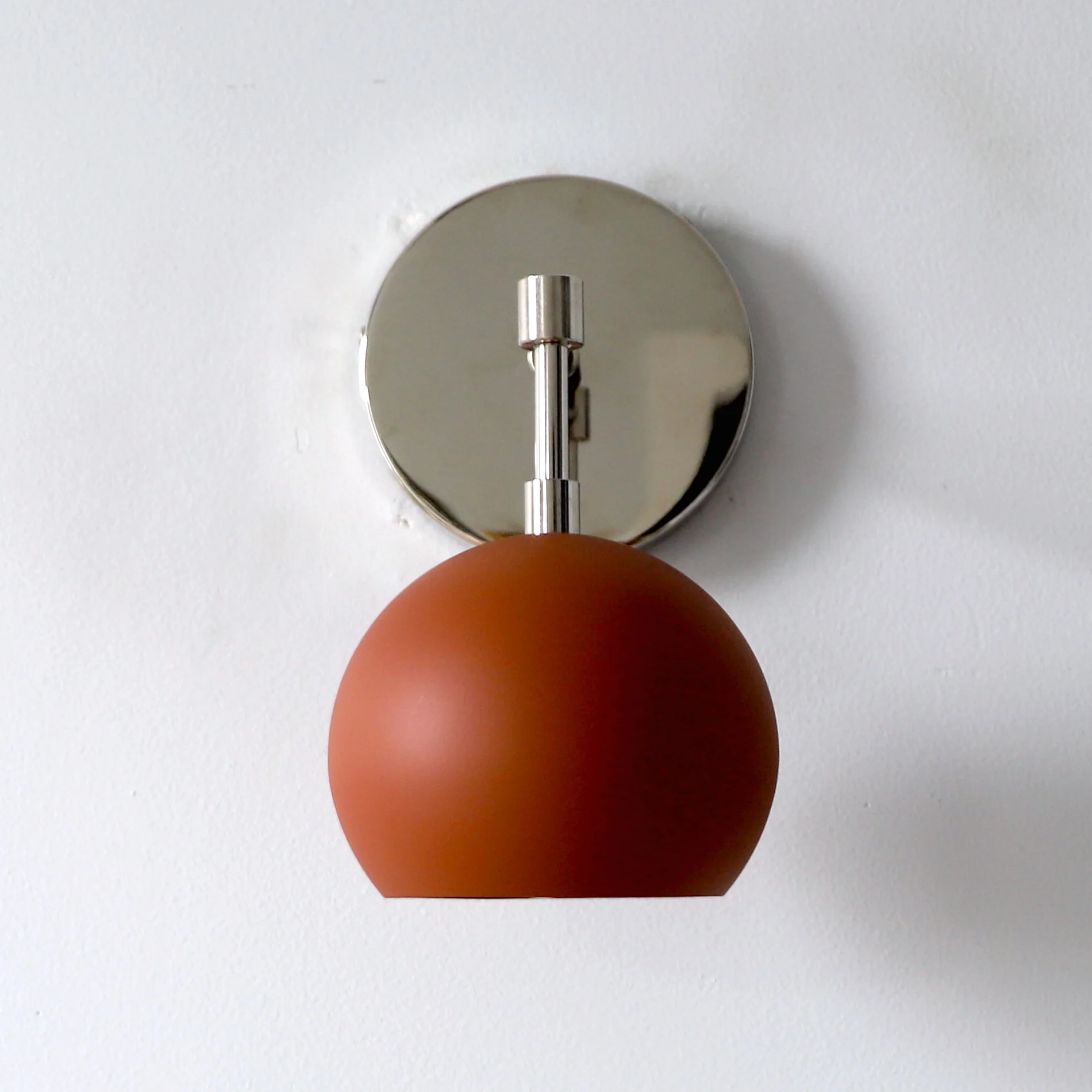 Loa Sconce with Terra Cotta Shade - Image 5