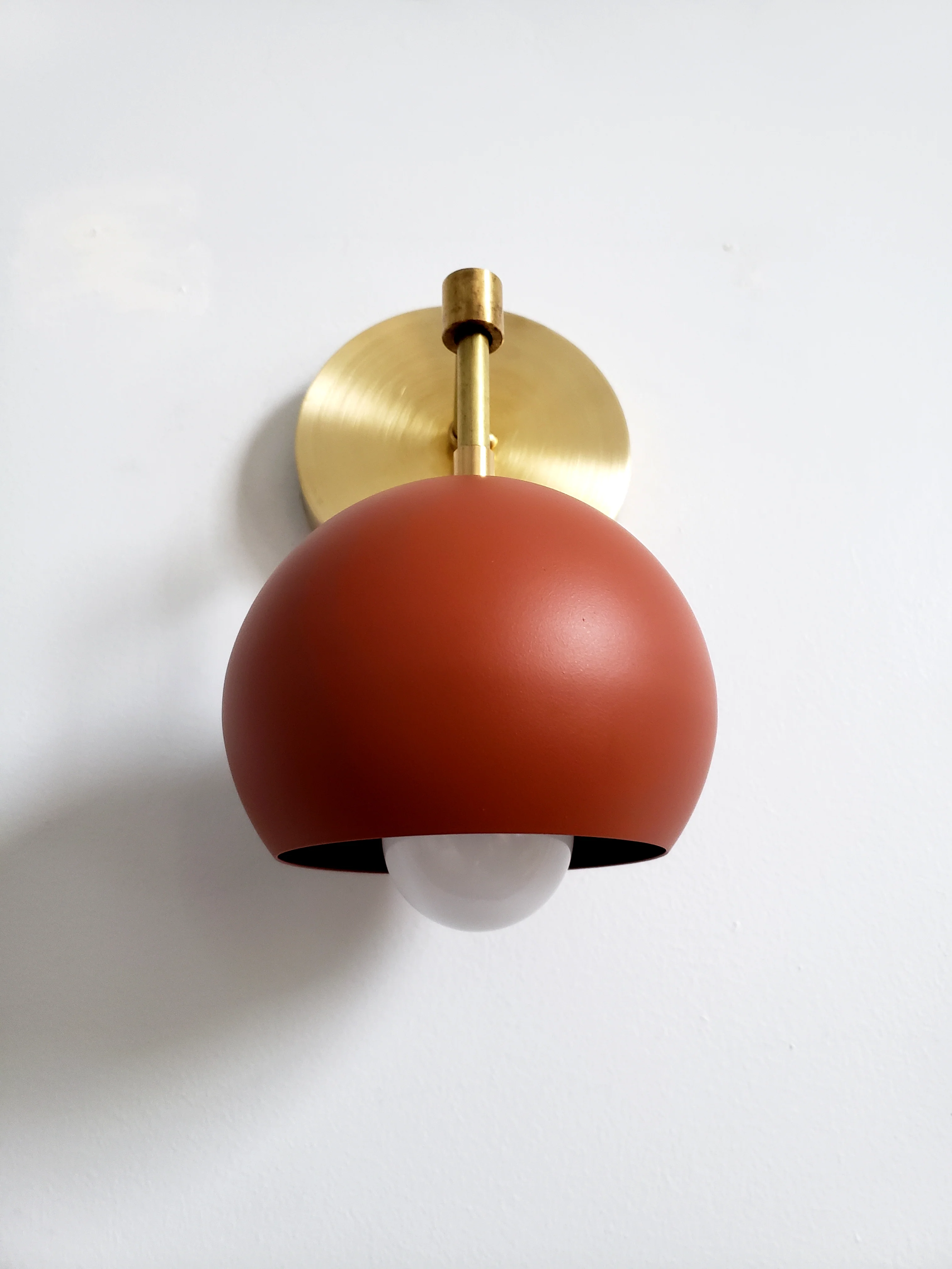 Loa Sconce with Terra Cotta Shade - Image 6