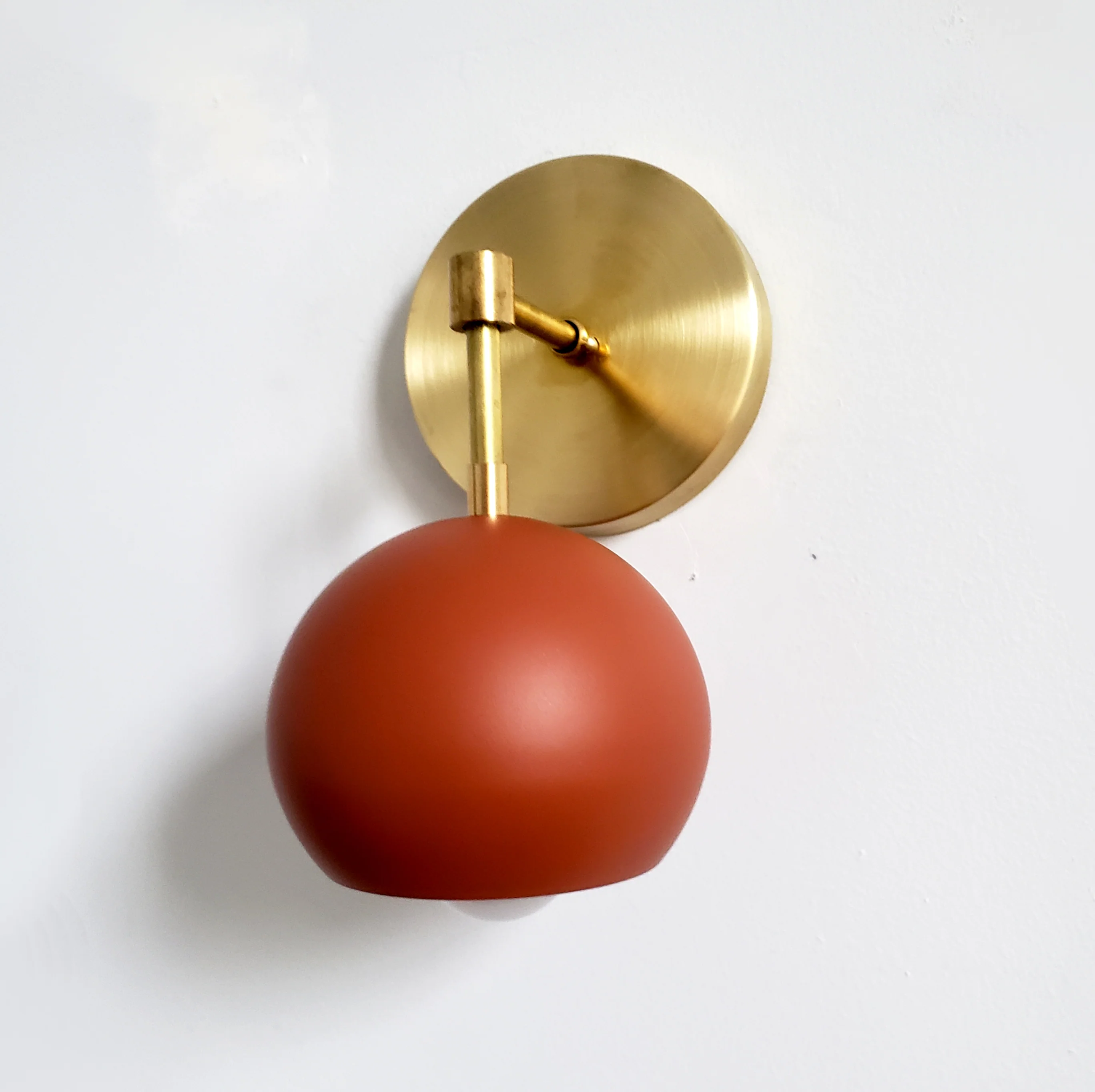 Loa Sconce with Terra Cotta Shade - Image 9