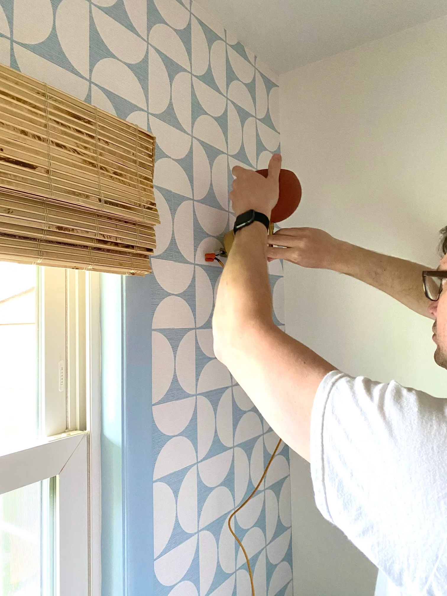 Loa Sconce with Terra Cotta Shade - Image 11