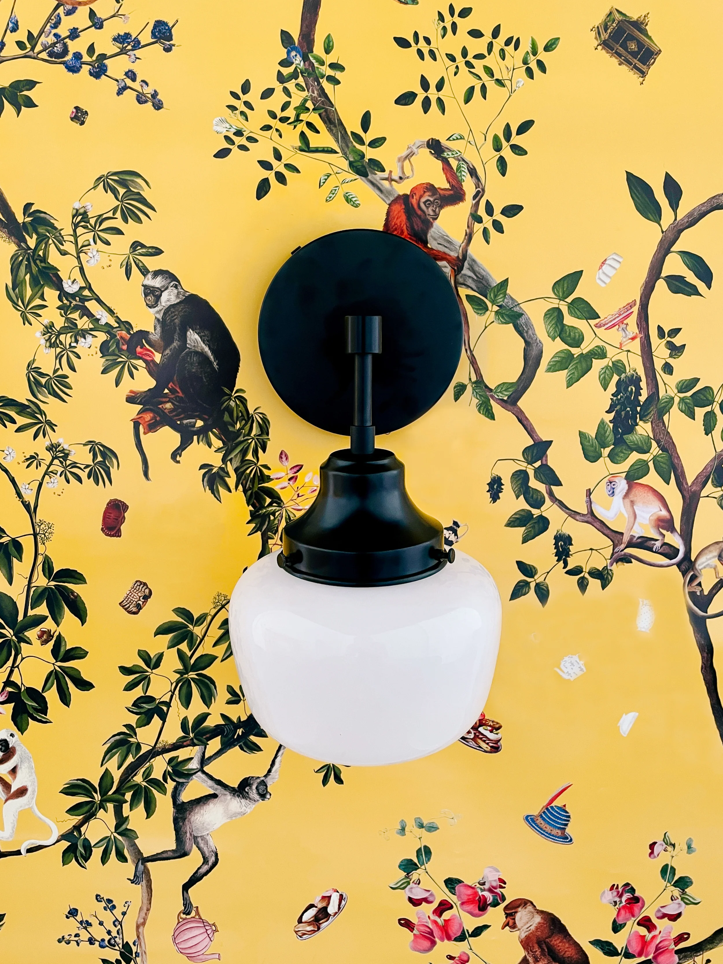 Single McMain Schoolhouse Sconce - Image 3