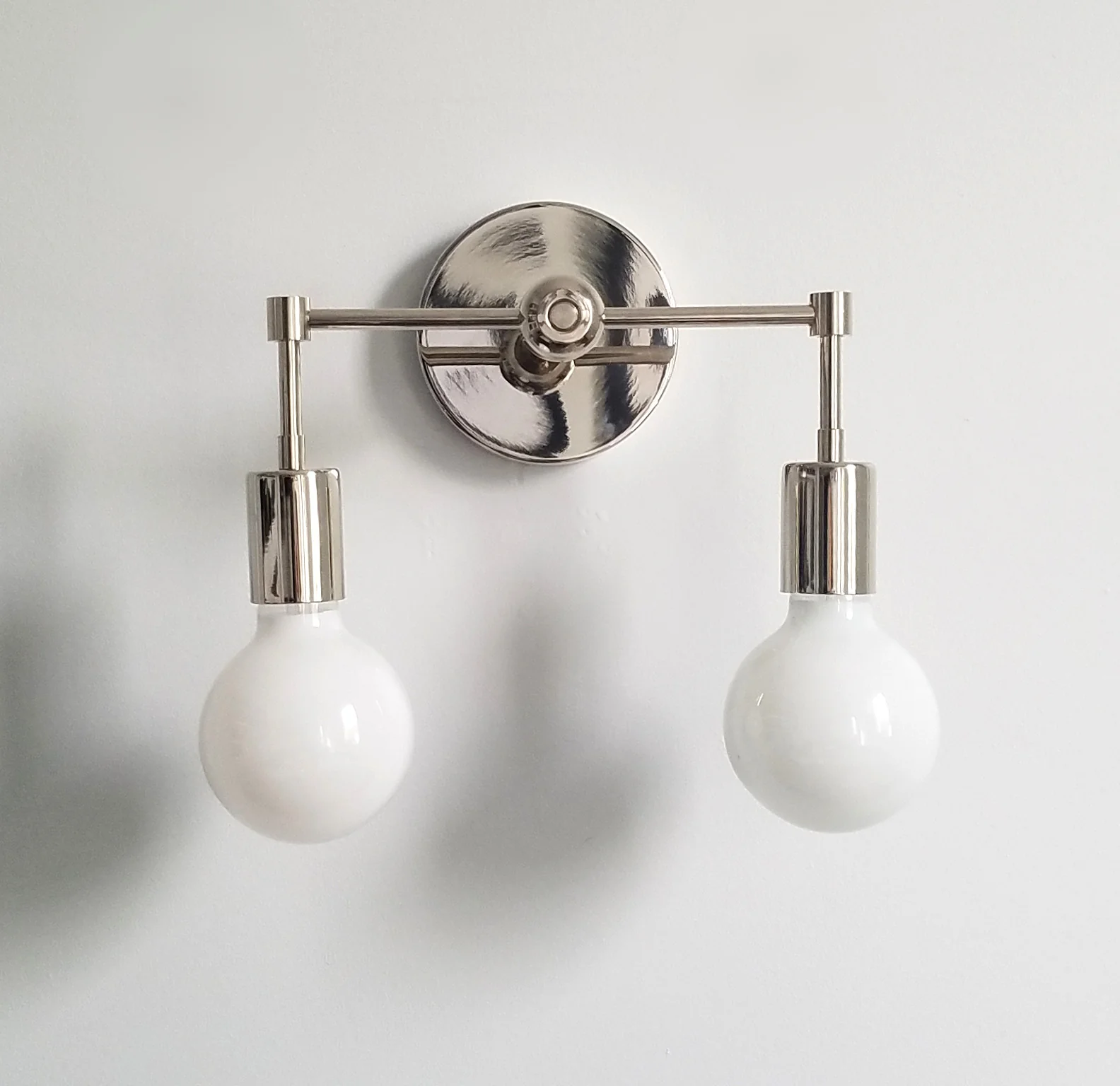 Small Magazine Sconce with two lights - Image 5