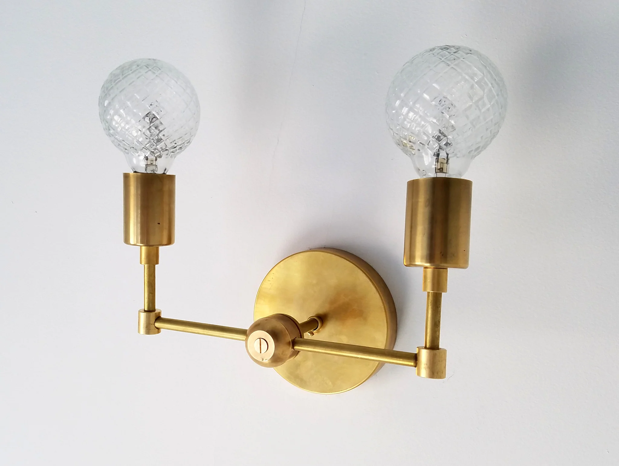 Small Magazine Sconce with two lights - Image 9