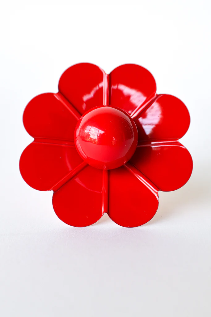 Solid Color Daisy Drawer Pull with a Ball - Image 19