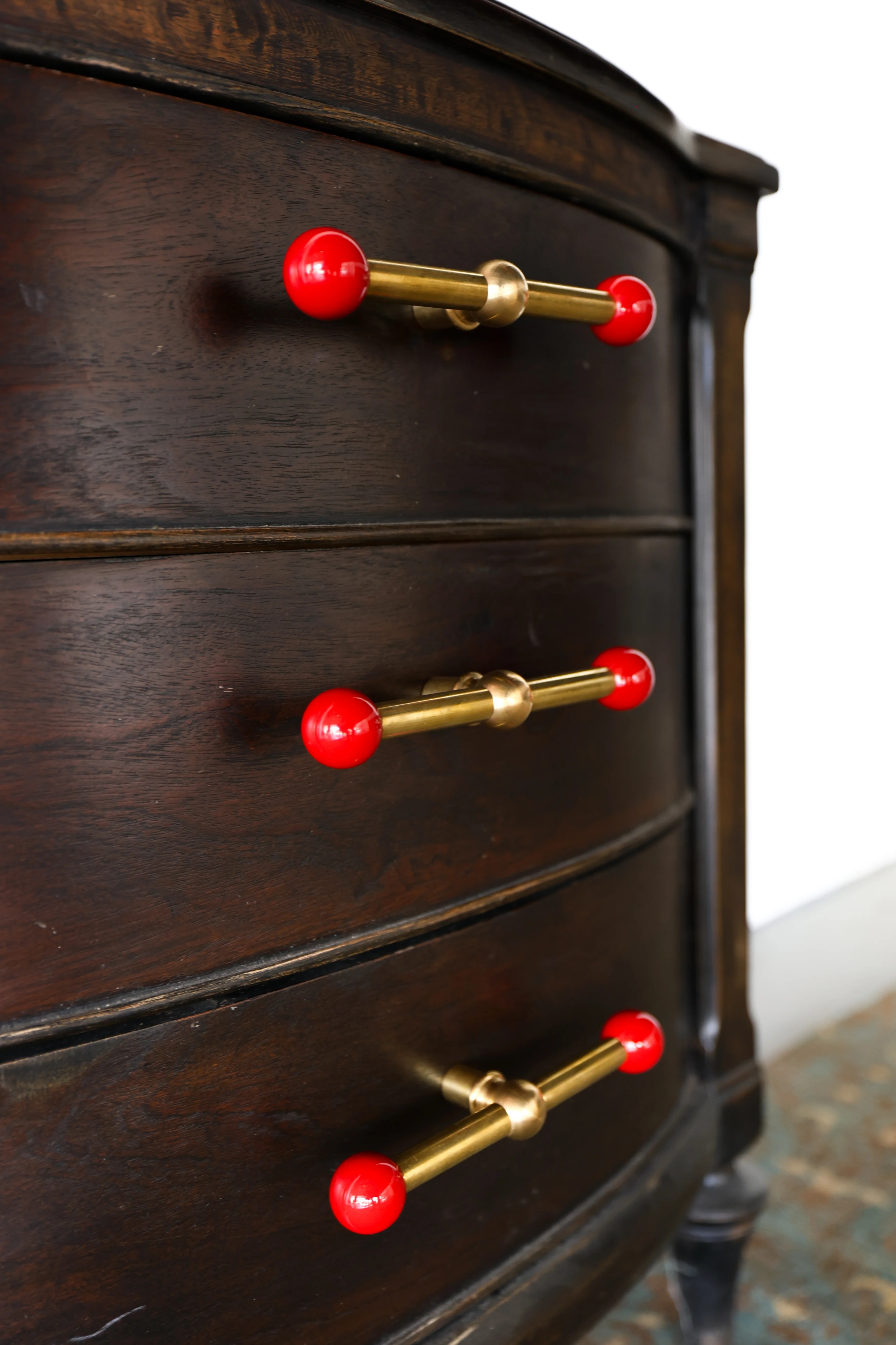 Wide Double Gumball Drawer Pull - Image 4